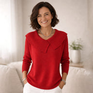 Elisa | Pull confort léger en laine mélangée
