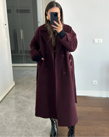 Amalia | Trench-coat Bordeaux