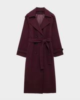 Amalia | Trench-coat Bordeaux