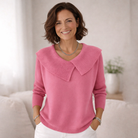 Elisa | Pull confort léger en laine mélangée