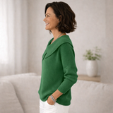 Elisa | Pull confort léger en laine mélangée