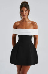 Elena | Robe élégante avec nœud