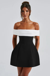 Elena | Robe élégante avec nœud