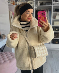 Mirella | Veste en polaire teddy