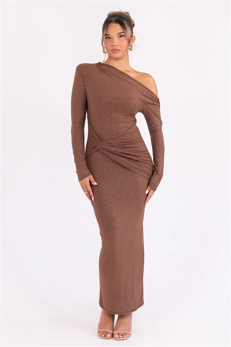 Alina | Robe Maxi Scintillante