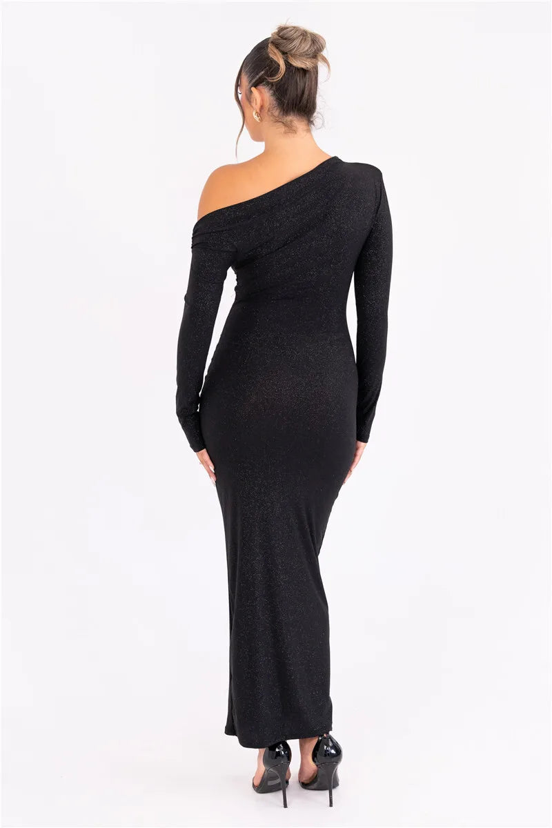Alina | Robe Maxi Scintillante