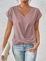 Mila | T-shirt col V décontracté