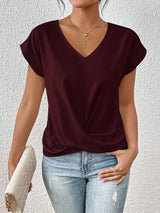 Mila | T-shirt col V décontracté