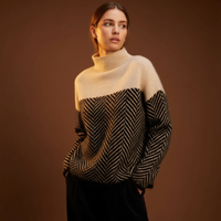 Adelie | Pull col roulé premium en tricot raffiné