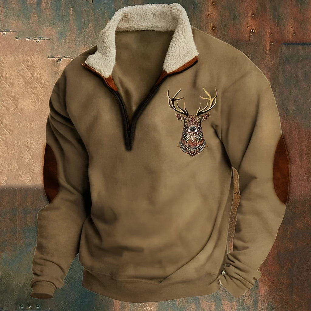 Laurent | Pull en Cerf Nordique